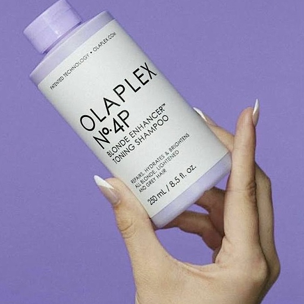 Olaplex No.4P Blonde Enhancer Toning Shampoo